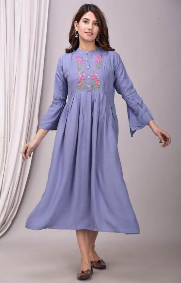 Lilly Feeding 2 Rayon Fancy Feeding Kurti Collection 